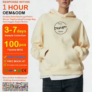 Sudadera con Capucha Holgada de Alta Calidad al por Mayor, Hombros Caídos, Relajada, 80/20 Algodón Poliéster Felpa, Sudadera Personalizada con Bordado - Product Image 1