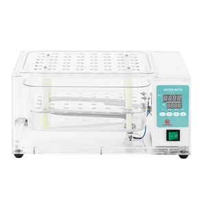 อ่างน้ำโปร่งใสจอแสดงผล LCD ไฟฟ้าอุปกรณ์ควบคุมอุณหภูมิในห้องทดลอง - Product Image 1