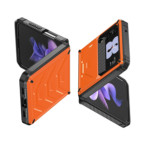 Funda protectora para teléfono móvil con pantalla plegable Fundas y bolsas para teléfono móvil para <span class=keywords><strong>Samsung</strong></span> <span class=keywords><strong>Z</strong></span> <span class=keywords><strong>Flip</strong></span> <span class=keywords><strong>3</strong></span> - Product Image 2