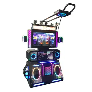 Outros produtos do parque de diversões, emocionante vr dança arcade máquina de jogos vr equipamento de realidade virtual máquinas de jogo