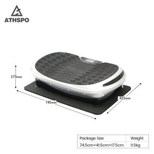 ATHSPO <span class=keywords><strong>Appareil</strong></span> de fitness à domicile <span class=keywords><strong>pour</strong></span> le remodelage corporel, machine d'exercice <span class=keywords><strong>pour</strong></span> la perte de poids, <span class=keywords><strong>appareil</strong></span> miracle, plaque vibrante électrique composite 4D - Product Image 5
