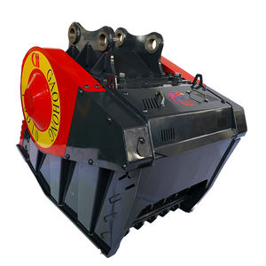 Herramientas <span class=keywords><strong>para</strong></span> romper <span class=keywords><strong>piedras</strong></span> de hormigón de roca Cubo triturador de demolición Cubo triturador hidráulico de 50 toneladas - Product Image 2