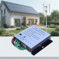 Contrôleur de charge MPPT étanche IP67 pour éolienne 12V 24V, avec récupération de freinage automatique pour système éolien hors réseau