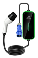 Nouvelle station de recharge portable pour véhicules électriques KED et chargeur embarqué avec interface Type 1, options de prise Schuko/UK/CEE, 7 kW, IP65, câble de 5 m