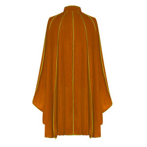 Lujosa capa Medieval para adultos Halloween Cosplay elegante renacimiento Vintage Knight Lord Lady capa larga de terciopelo - Product Image 4