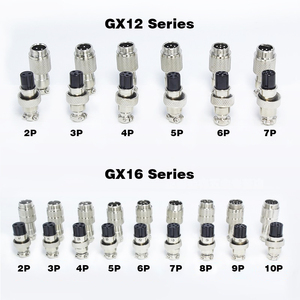 מעגלי M12 M12-5 GX-12 GX 12 16 4 7 פין 2P 7 P פנל תעופה תקע מחבר - Product Image 2