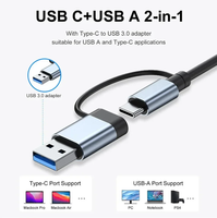 Station d'accueil USB 3.0 7-en-1 Type C avec charge PD pour ordinateur portable, tablette et ordinateur – Vente en gros