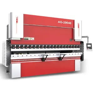 Machine à cintrer hydraulique 200T 220T fabricants de machine de presse plieuse de plaque d'acier de fer