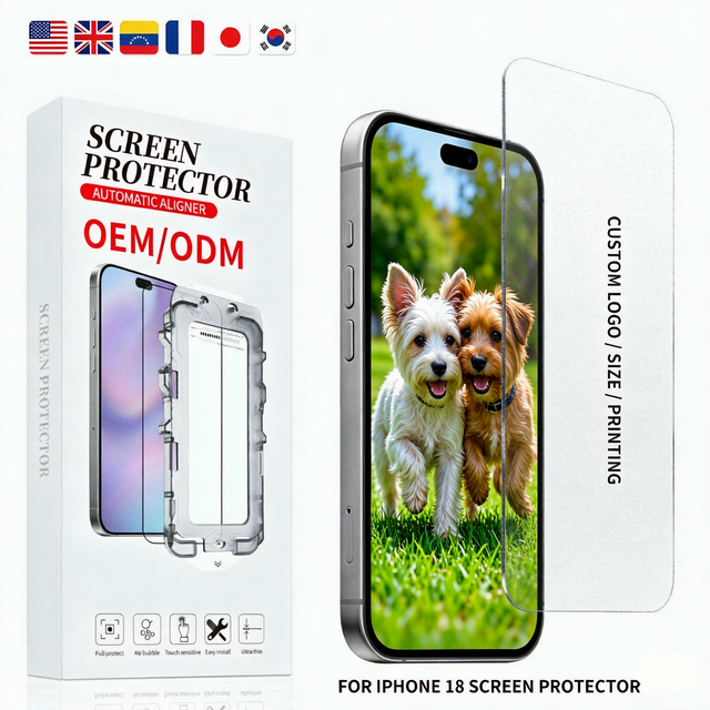 High Quality Matte HD Clear Tempered Glass Screen Protector Anti Glare Cell Phone Screen Glass Film Easy Install