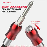 Support d'extension de embouts rapide en alliage d'aluminium rouge de qualité industrielle LJ-35 60mm pour perceuse en espace étroit, vente en gros, DIY, OEM