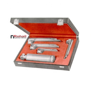 <span class=keywords><strong>Guedel</strong></span>-ใบมีดของกล่องเสียง Negus ขนาด90มม. สำหรับวัยรุ่น - Product Image 3