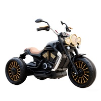 Moto électrique pour enfants unisexe, tricycle à 3 roues, lecteur de musique, fonction MP3, âges 2-13 ans, modèle BDL-1388, fabriqué en plastique durable
