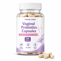 Capsules de Probiotiques pour Femmes, Vente Chaude Directe Usine, Marque Blanche, Échantillon Disponible pour la Santé Vaginale