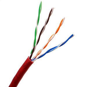 Compra directa de fábrica red UTP FTP STP 24AWG CCA BC Cat5e Cable <span class=keywords><strong>por</strong></span> metro - Product Image 4