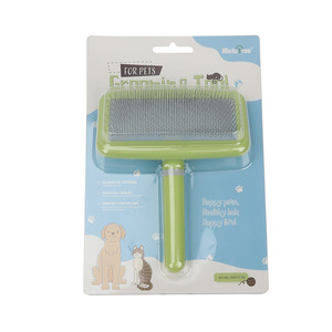 Pet deshedding Dog grooming slicker mèo tự Groomer bàn chải cho ngắn chó tóc bàn chải Pet chó - Product Image 6