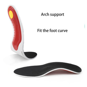 Factory Full Length <b>Cushioning</b> Shoe Insoles Plantar Fasciitis Feet Insoles Arch Supports Orthotics <b>Inserts</b> Relieve Flat Feet - Product Image 3
