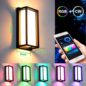 Hiện đại wifi <span class=keywords><strong>RGB</strong></span> RGBW Ánh sáng thay đổi màu sắc <span class=keywords><strong>LED</strong></span> tường ánh sáng nhiều màu thông minh <span class=keywords><strong>LED</strong></span> trang trí góc tường đèn - Product Image 5