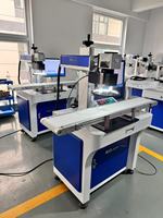 Machine de marquage laser UV JPT 3D 10W 15W, graveur laser UV 3D, machine de gravure laser UV avec système de positionnement visuel automatique CCD
