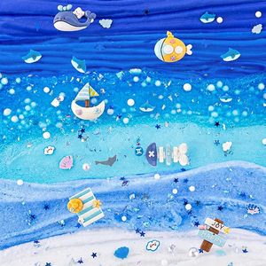 Kit de <span class=keywords><strong>Slime</strong></span> Oceánico para Niños, Set de <span class=keywords><strong>Slime</strong></span> Cristalino con Textura de Nube, Recuerdos para Fiestas de Cumpleaños, OEM, ODM, Venta al por Mayor, Proveedor de Juguetes Sensoriales, Regalo - Product Image 6