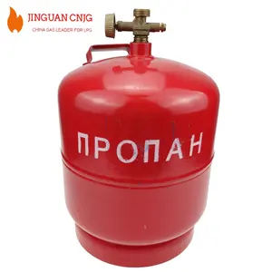 Good Price Ukraine Portable 3kg Empty LPG Gas Cylinder Bottle