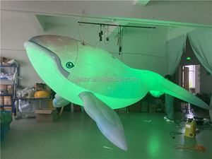 <span class=keywords><strong>Baleine</strong></span> gonflable publicitaire pour événements en plein air avec souffleur d'air pour décoration sur le thème de l'océan - Product Image 2