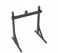 Support de moniteur à montage sur écran unique de taille personnalisée support de montage de bras de moniteur TV pour bricolage course Cockpit simulateur de conduite Sim Rig