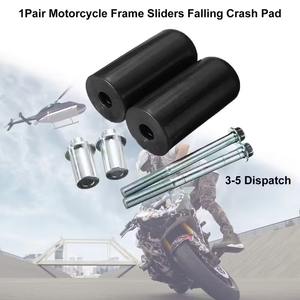 1 Par de Protectores Anticaída para Motocicleta, Deslizadores de Chasis para Honda Kawasaki - Product Image 6