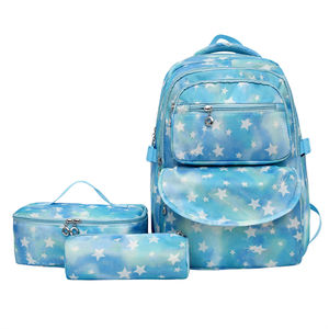 Nueva Mochila Floral 3 en 1 para Estudiantes, Mochila Escolar Simple, Bolsa de Almuerzo, Estuche para Lápices, Juego de 3 Piezas - Product Image 4