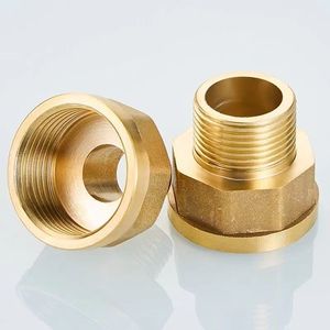 Reductor de Cobre de 4 Puntos con Rosca Interna y Externa, Conexión de Latón Específica para Gas - Product Image 1