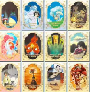 Boîte de boosters de cartes de collection <span class=keywords><strong>Youman</strong></span> Culture Miyazaki Hayao, cartes à jouer d'anime pour enfants, jeux de société pour enfants, cadeaux d'anniversaire - Product Image 6