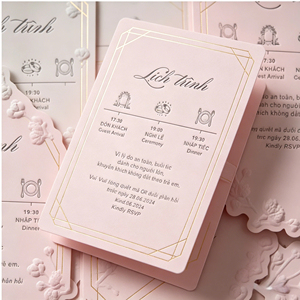 Tarjetas de Felicitación de Papel Kraft Texturizado Personalizadas con Impresión Digital, Tarjetas de Invitación Románticas para Bodas con Relieve de Lujo y Tamaño Personalizado - Product Image 5