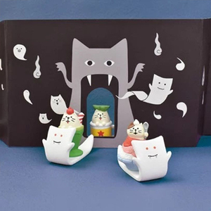 Qingh Artículos de Consumo General, Regalos de Tienda de Té con Monstruos Adorables, Shiba Inu Kappa, Artesanías de Resina Zakka, Pequeños Adornos - Product Image 2