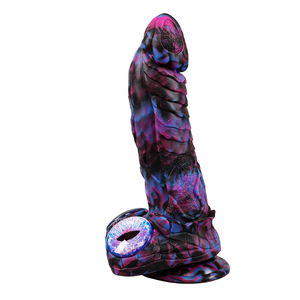 Juguete Sexual para Adultos, Dildo con Diseño de Ojo de Gato y Color Alienígena, Simulación de Pene, Masturbador Femenino - Product Image 3