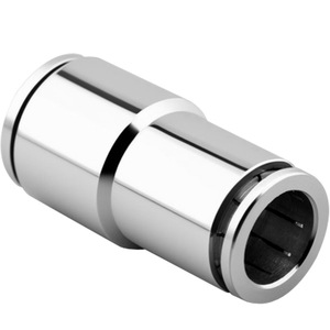 <b>Quick</b> Coupler Brass Pneumatic Straight <b>Connector</b> 4 6 8 10 12mm For Air Hose Fitting - Product Image 1