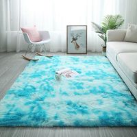 Große Moderne Teppiche Hochflorig Gemustert Maßgefertigte Flauschige Teppiche für Wohnzimmer und Schlafzimmer Weich Rutschfest