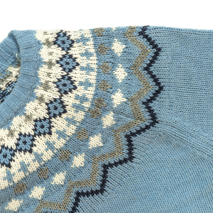 AiNear Vente en gros de chandails tricotés en coton et en laine pour hommes nordiques norvégiens et nordiques avec logo personnalisé Oem & Odm à manches longues et col ras du cou - Product Image 3