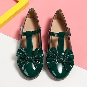 Nouvelles Sandales d'été en Cuir pour Bébés et Enfants Filles, Style T-bar, Légères et Souples, à Motifs Floraux, avec Sangle et Fermeture à Clé, pour l'extérieur - Product Image 3