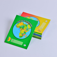 Carnet d'exercices le plus vendu Ghana Note 1, carnet à prix abordable Note 3, carnet ligné pour le marché africain, lignage carré, lignage français, usine chinoise