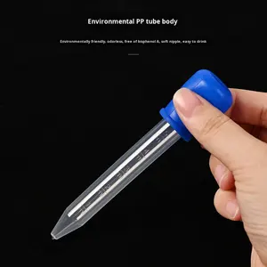 Fábrica em Estoque 10 Cores 5ML Alimentador de Medicamentos em Silicone com Conta-gotas para Bebês e Crianças Modelo HY-3268 - Product Image 5