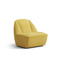 Fauteuil d'attente commercial ergonomique pour projets FF&E, bureaux, halls d'hôtel, concessionnaires 4S et rénovation de chaînes de magasins