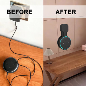 Soporte de pared para altavoz inteligente <span class=keywords><strong>Echo</strong></span> Dot de 3.ª <span class=keywords><strong>generación</strong></span> con almacenamiento de cables, ideal para colocar en la cocina, el dormitorio y el baño - Product Image 6