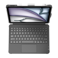 Clavier filaire USB-C pour iPad scolaire, design robuste anti-chute avec pavé tactile et touches de raccourci, sans batterie, pour iPad A16