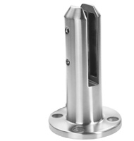 2205 acier inoxydable haut Base montage verre robinet 12mm verre piscine clôture main courante garde-corps pour escalier balcon bricolage Installation