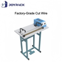 Machine de découpe à pédale électrique 700 mm, capacité de coupe 0,6 mm, 800 W, pour films rétractables PE/POF, sacs, pochettes et emballages de boissons