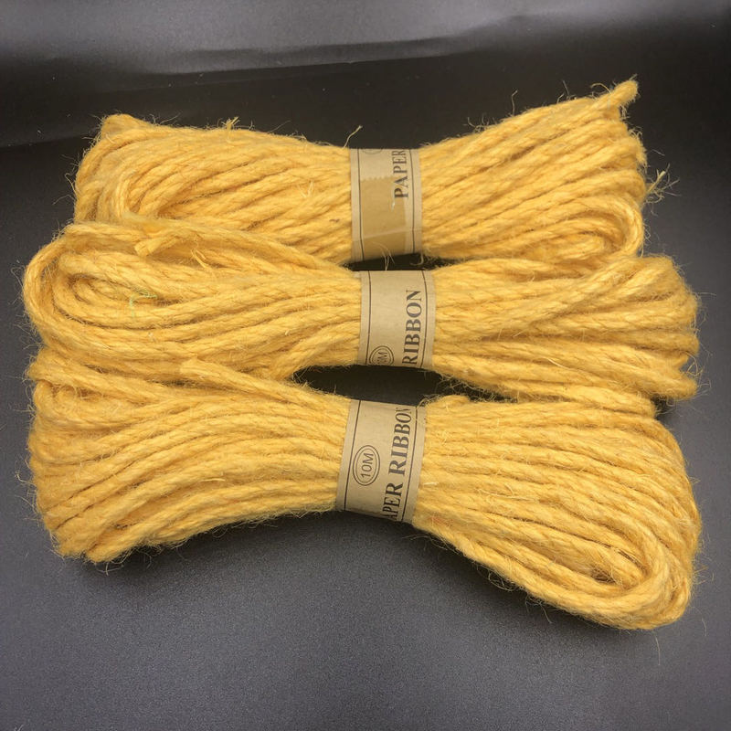 Jute Ribbon Hemp Webbing DIY Twill