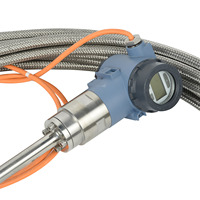 Capteur de niveau d'eau magnétostrictif pour réservoir, tige flexible, protection IP67, sortie 4-20mA à deux fils, acier inoxydable