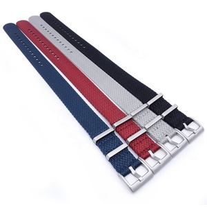 Cinghia tradizionale all'ingrosso di denti di squalo striscia di 1.6mm di spessore cinturino da polso 20mm 22mm cinturino - Product Image 1