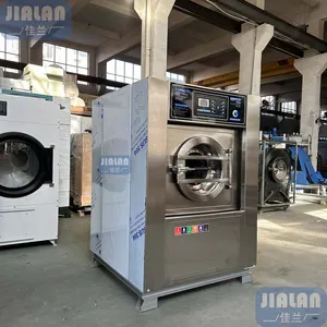 Petit équipement de blanchisserie professionnelle entièrement automatique Capacité de lavage 15Kg ~ 30Kg machine à laver à eau - Product Image 4