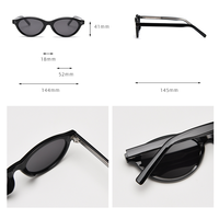 Lunettes de soleil polarisées UV400 de haute qualité avec monture TR, ultra-légères et ovales, idéales pour la conduite quotidienne et les voyages, pour hommes et femmes