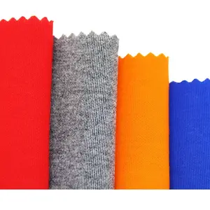 Hot sale verified supplier 32 S Cotton school uniform fabric for track suiting anti pill fabric for jogger fabric